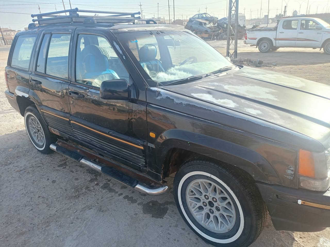 جيب شيروكي موديل 96 كير ومكينه مكفولات حداديه جديده وباتري جديد وتخم تاير جديد رقمها الماني بصرة الماني لل2028 بيه هزه جديده يعني مداور ثاني يوم السياره مابيه لاضربه ولاصبغ كهربائيات كله شغاله ترايك وين ماتريد سعرها 45 وبيه مجال مكاني ناصريه البطحاء


**إذا كنت صاحب هذا الإعلان وتريد حذفه لأي سبب، رجاءا أرسل رسالة إلى الدعم الفني**