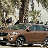 سورنتو 2015 وارد سعودي شكل 2017 محرك v6 3300  7 راكب بصمه رقم انكليزي ...