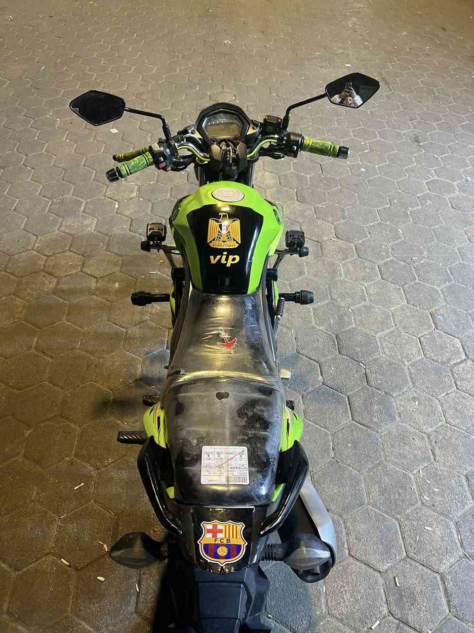 السلام عليكم. دراجه هاوجي KA موديل ٢٠٢١مسجل لوحه انكليزي الدراجه مسجله باسمي تحويل ثاني يوم دراجه كامله مبيها اي نقص 
 هـ ***********
