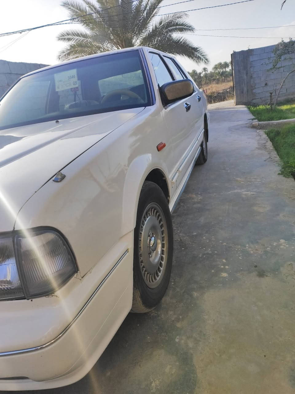 السلام عليكم سياره سدرك مديل 2002 سياره مصبوغه احزان جماليه سياره كير ماكينه حداديه جديده السعر 63 بيها مجال قليل ***********
