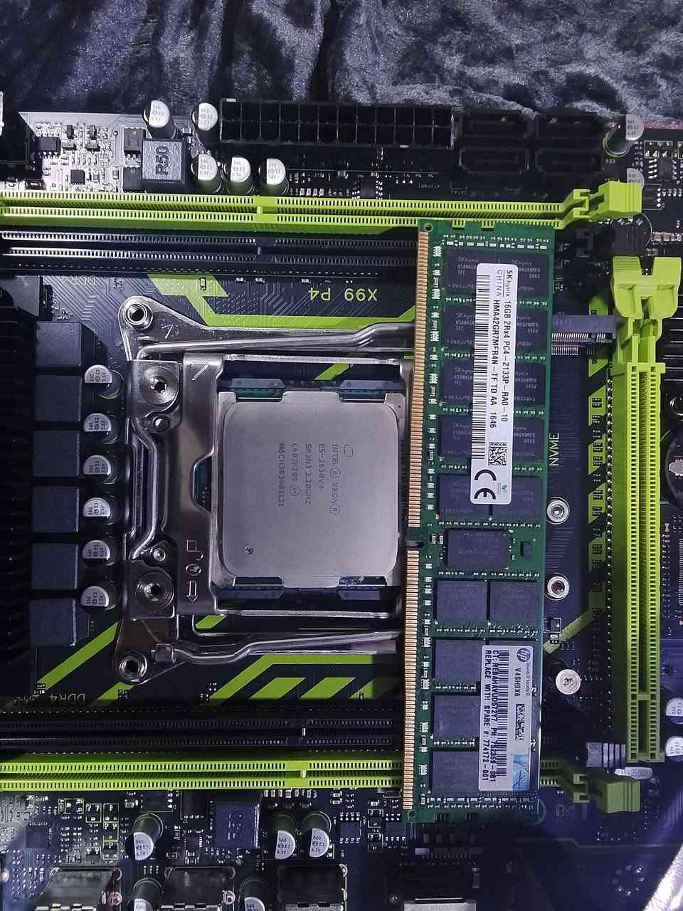 كومبو جاهز  

رام +معالج + مذربورد+ كيبل كارت اكستنشن 

Ram ddr4 16g 2133p 
Cpu e5 2650 v4
Motherboard x99 p4

متوفر توصيل 
سعر مناسب جدا وبي مجال ادخل خاص وتدلل بغداد, العراق


**إذا كنت صاحب هذا الإعلان وتريد حذفه لأي سبب، رجاءا أرسل رسالة إلى الدعم الفني**