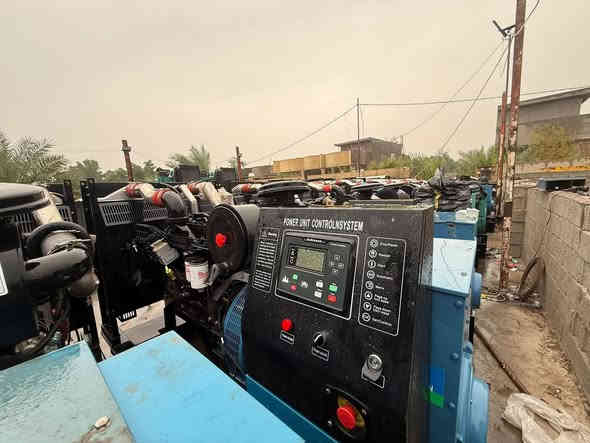 السلام عليكم تم وصول مولدات نوع كمنز 150 إلى 250 كيفي زيرو العنوان بغداد رقم ***********
