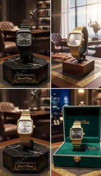 ساعة يد رجالية ماركة Daniel Powter   تجمع بين التصميم الكلاسيكي والميز...