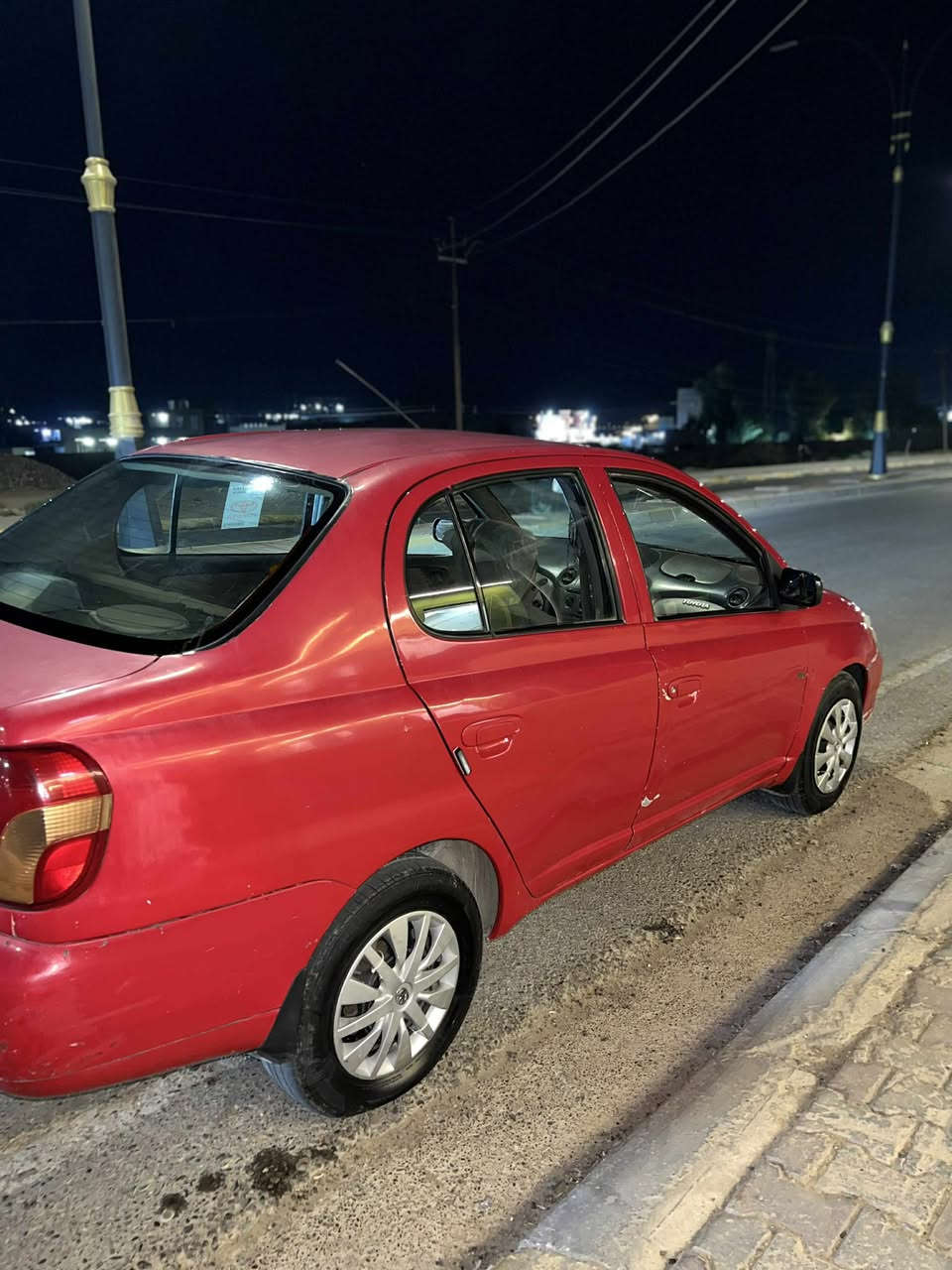 كورلا ايكو يارس موديل 2000 ياباني كير ومحرك شرط رقم بغداد مشروع وطني الشرعي بكركوك سنوية منتهية بال 2025 
للبيع او مراوس بكيه حمل السعر 45 وبيها مجال بيها ملاحضات /*********** /مكاني الشركاط
