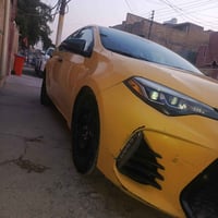 كورلا وارد أمريكي حادثها موضح بل صور السيارة جاهزة من جميع النواحي بسم...