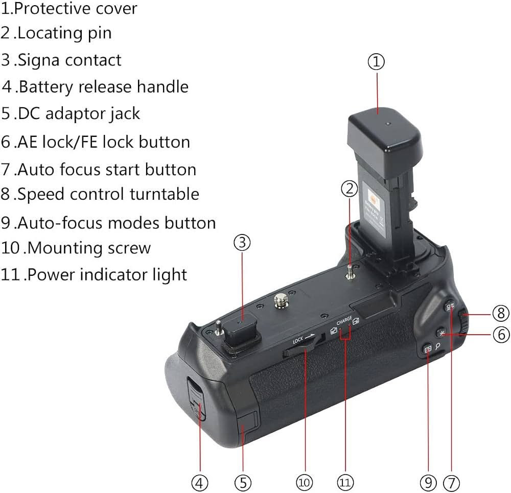 Battery Grip DSTE
موديل: BG-E22

متوافق مع كاميرا Canon EOS R
يدعم تركيب بطاريتين LP-E6 / LP-E6N / LP-E6NH
أزرار إضافية للتصوير العمودي
مسكة مريحة وثبات أفضل أثناء التصوير
يدعم شحن البطاريات داخل المقبض
بديل اقتصادي عن القبضة الأصلية

السعر 75 الف


**إذا كنت صاحب هذا الإعلان وتريد حذفه لأي سبب، رجاءا أرسل رسالة إلى الدعم الفني**