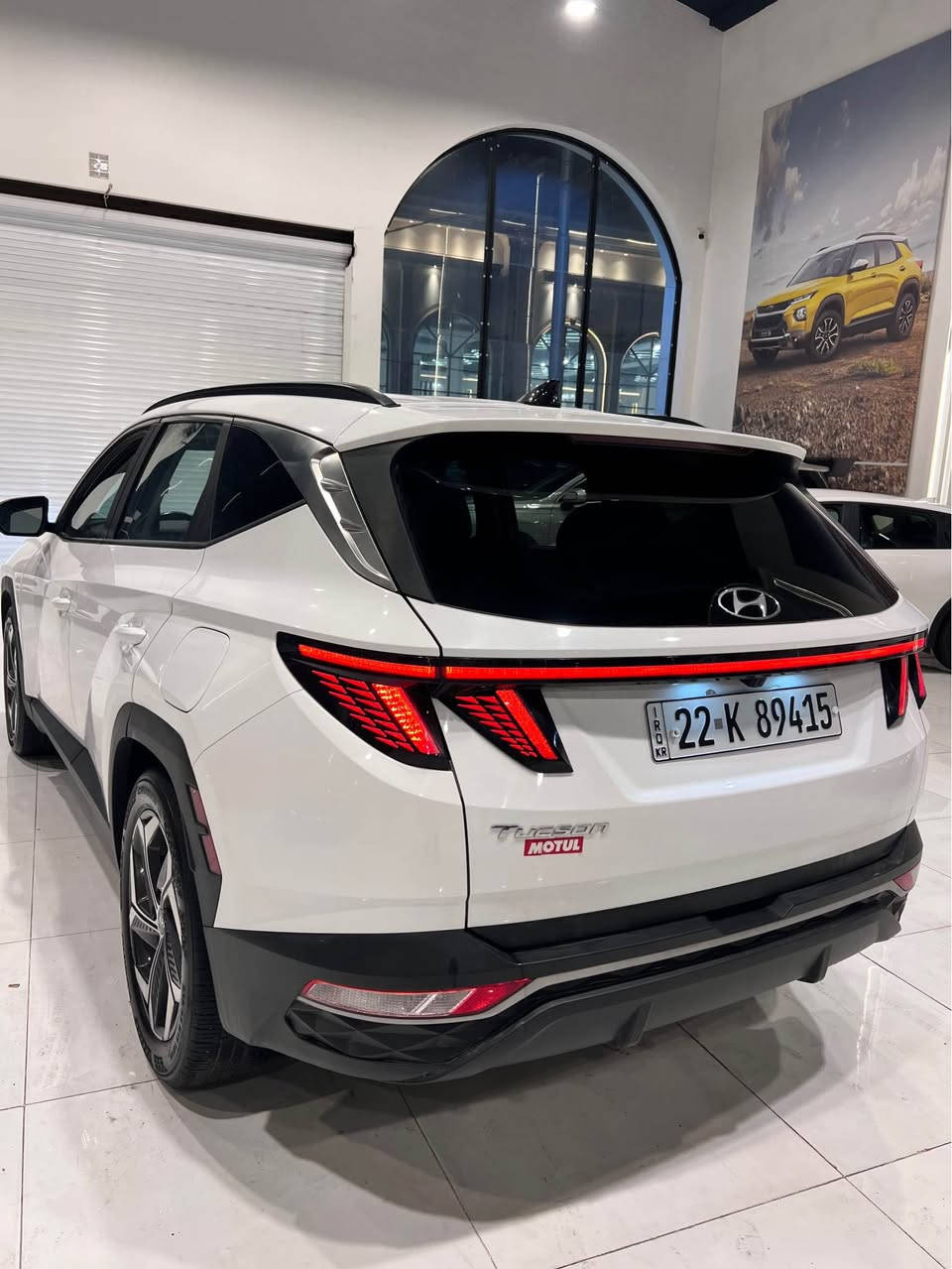 Tucson 
2023
مواسفات sel
  سلايت /كوشين هيتةر/ كوشين جلد /كوشين كارةباى / تحكوم ستيرن /تعديل سورعة/ لايت اوتؤ -ليد/ شخال /ويل كروم /فوال فول ١/١
نوس باب سكن سوبخ جاملخ تبديل شةريكة
سةيارة رةقةم جاهز تحويل خرامة وةكالة بشةرت 
5NMJF3AE0PH185420 رقةم شانصى
سعر $195 بيها مجال 
مكان اربيل 
☎️0750 385 3001
☎️0751 477 4771 
واسئاب أربيل, العراق
