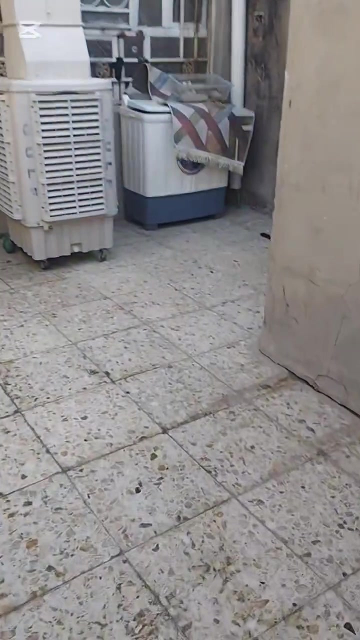 السلام عليكم بيت بحي السفير مساحه 125 ثاني فرع عن اسواق ابوعراق طابق ونص يصير يكعد بي عائلتين أو تريد اشيله الحائط الي بالنص سند 25طابو زراعي عالي عن الشارع السعر 95 للإستفسار عل رقم ***********
