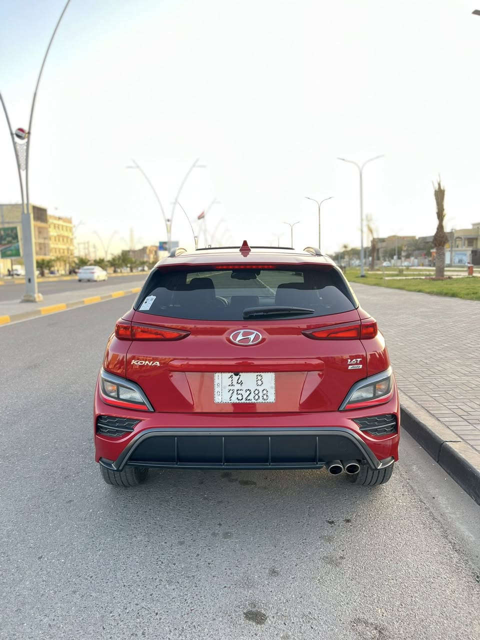 السلام عليكم 
هونداي كونا مديل 2023

فول مواصفات  ان لاين / N Lin 

مكينه 1600 تيربو 

فتحت سقف
شاشه وكامره 
بصمه وتشغيل عن بعد 
رادارات جانبيه وأماميه 
كشنات كهرباء 
شحن واير ليش 3انظمه للقياد
وبعد بيها هواي مواصفات 

حادثها جاملغ امامي وطرف البنيد بدون دواخل الباقي كفاله 

ماشيه 39الف 
رقم بصره بأسمي تحويل ثاني يوم 

السعر 163

مكاني البصره ***********
