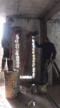 بسم الله الرحمن الرحيم مكتب المصطفى لقطع الكونكريت وتفليش باحدث الاجهز...