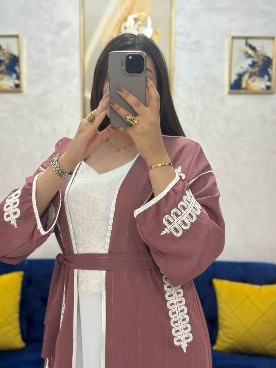 🇲🇦🇲🇦🇲🇦🇲🇦🇲🇦🇲🇦
النوع.  قفطان 2ps مخدوم بالطرز او السفيفة🤩
التوب:  كريب روزة+كريب مسلك✨
القياس:  l xl xxl xxxl ☝️ أولاد حسون, مراكش


**إذا كنت صاحب هذا الإعلان وتريد حذفه لأي سبب، رجاءا أرسل رسالة إلى الدعم الفني**