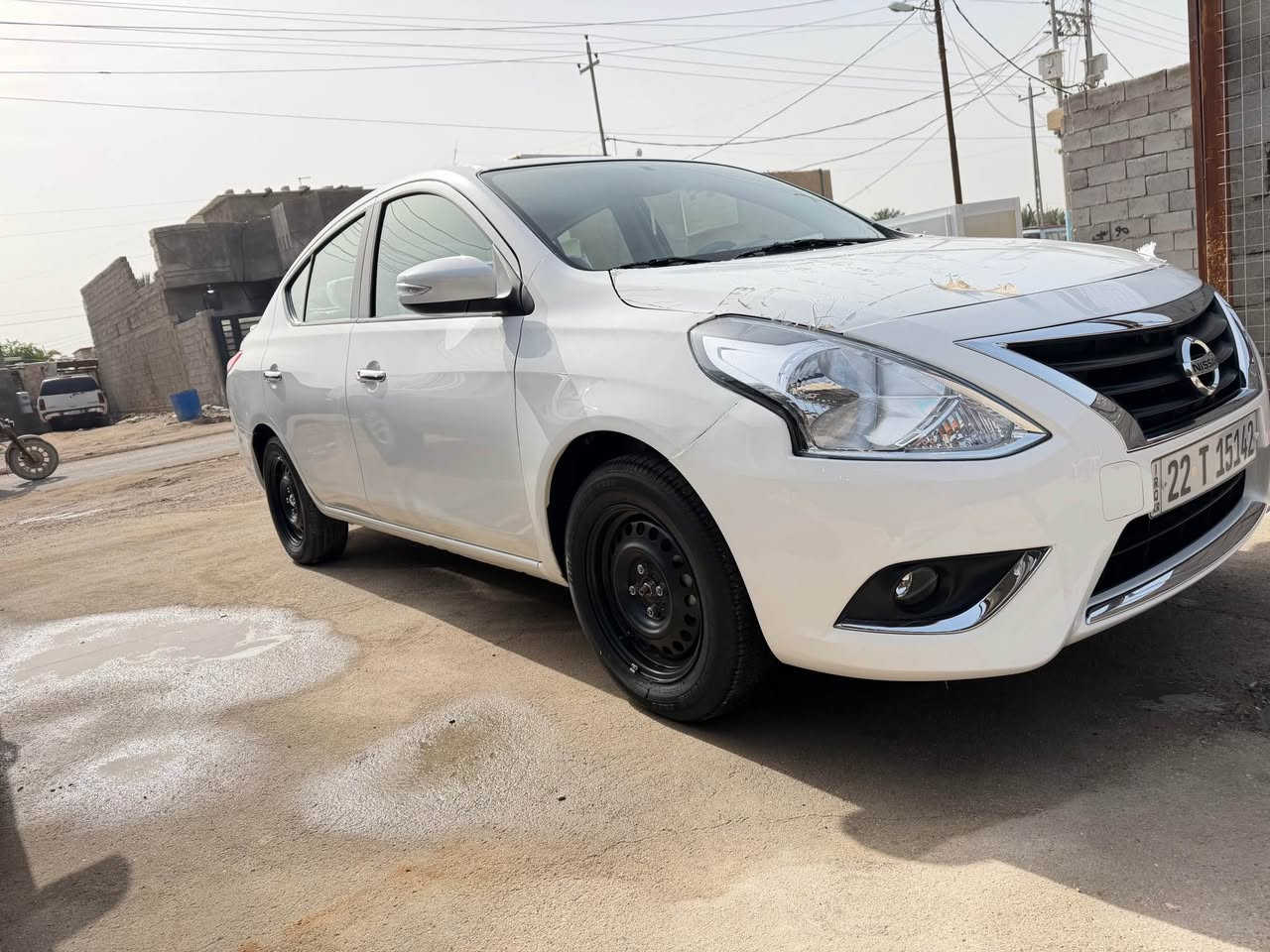 سلام وعليكم نيسان سني موديل 2025 مصري سياره حلوه وجديد ماشيه 12 الاف بيه ضربه بصيطه خشم جاملق اليمين إلمامي يعني اقل الشبر ضربته وغير هاذ ما بيه شي لسياره حلوه ونصبه ومتكامله من كلشي 
للستفسار انتصال ع رقم الهاتف التالي *********** البصرة, العراق
