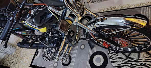 السلام عليكم دراجه ايراني سافان موديل 2026.محرك ضاغطه وزنجيل مو جواكيج السعر 750.بدون عمله من الخير قفل رقم تلفون ***********. بغداد الكرخ
