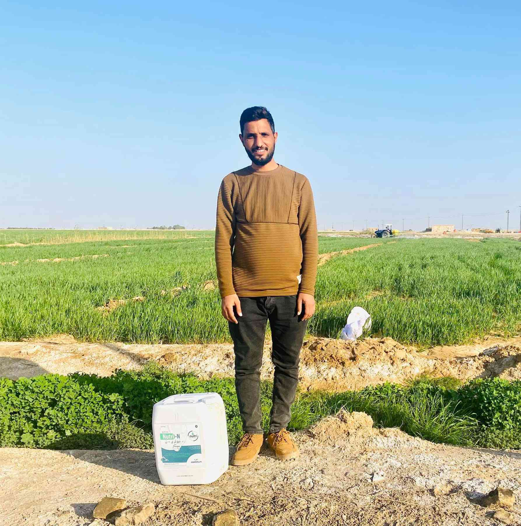 عندك رشاش محوري وتبحث عن سماد بديل عن اليوريا يلائم التربة وينطي فعالية 100%؟ 🤔

الحل موجود لدى مكتب الخضر الزراعي!
النيو تري _ ن الفرنسي: سماد نتروجين بصوره الثلاثة (نترات، أمونيا، يوريا)
- نتائج مضمونة وممتازة
- معدل الاستخدام للهكتار الواحد: 7 لتر في ثلاث دفعات 
- شهادة منشأ وفحص مختبري 

مكتب الخضر الزراعي
المثنى - قضاء الخضر - مقابل مستشفى الخضر العام 
بإدارة المهندس الزراعي أحمد سلمان فتنان

لا تفوت الفرصة! 😊
اتصل بنا الآن واسأل عن نيوتري-ن الفرنسي! 📞
***********
