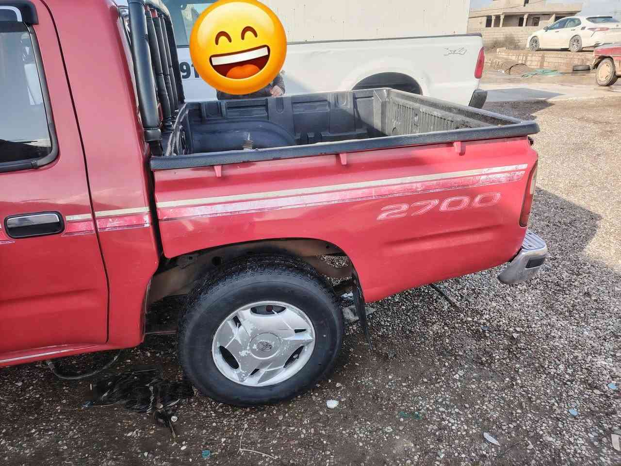 السلام عليكم تيوتا هاي لوكس ٩٩ جي ال اكس داخل احمر تبريد محرك بلاد ما مفتوح رقم بغداد بأسمي سنوية لل ٢٧تخم تاير جديد  بلادية بدون ضربة او صبغ السعر ١٠٥
***********
***********
