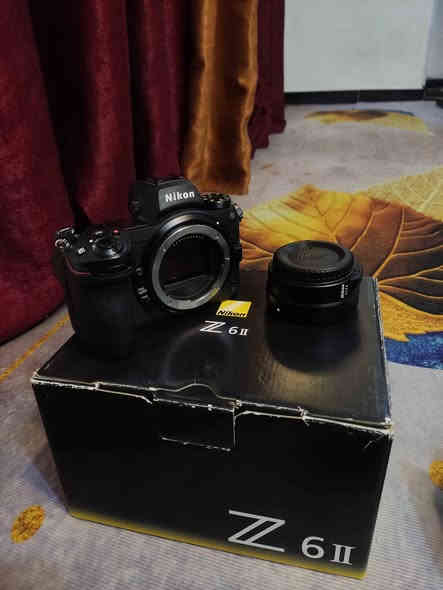 كامرة نيكون Z6 ll كلش نضيفة وحلوة وبعدة بل جيس بل كارتون مع ادبتر FTZ الاصلي مع عدسة 85mm نضيفة كامل ملحقاتهن مكاني نجف رقمي *********** Singapore
