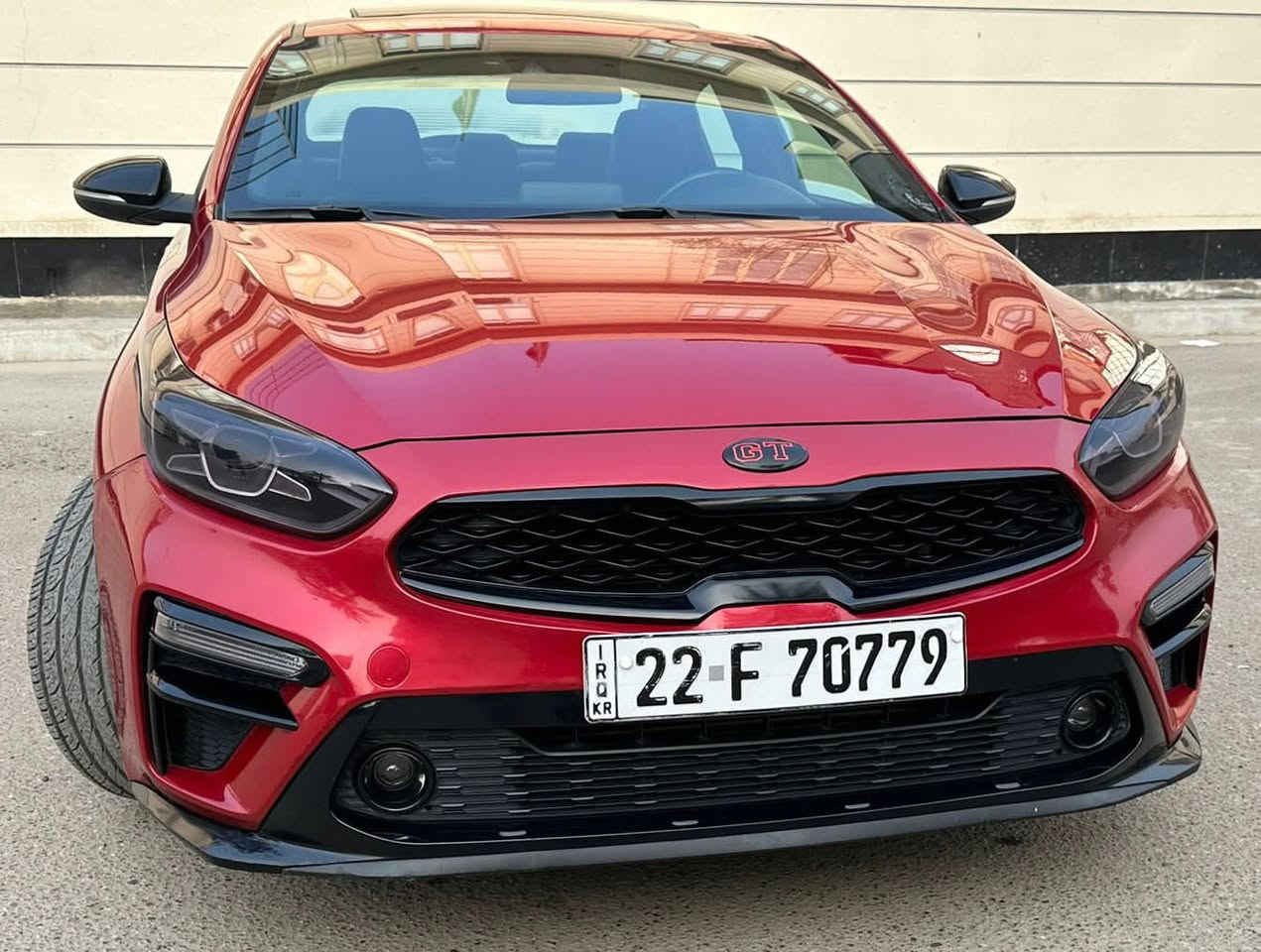 سلام عليكم
للبيع كيا فورتي GT موديل 2020 
فول مواصفات 
فتحه
اشاير مري
محرك 1600تيربو
(كير عادي) 
سستم سماعات 
فول حساسات 
كشنات GT
باقي المواصفات معروفه

حادثه موضح بصور قبغ جنطه فقط
رقم اربيل التحويل بسمي مباشر 
السياره خير من الله مناقصه شي 

رقم الهاتف ***********
مكاني الدوره
