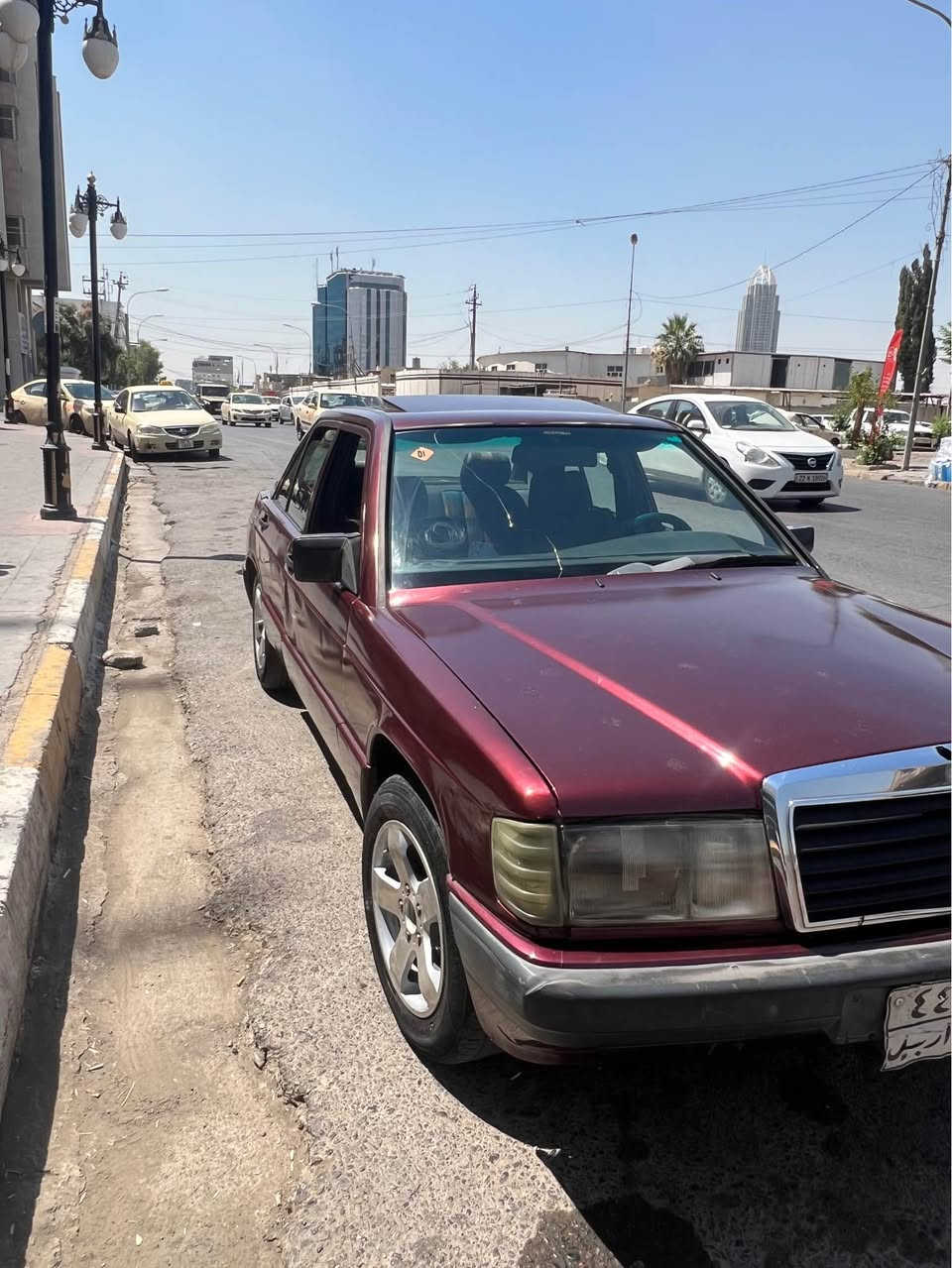 ١٩٠ موديل ١٩٩٢ گیر عادی سلاید جام کارەبای مکینە بیلاد گیر و مەکینە بەشەرت رەقەم هەولیر بەناو کردن بە شەرت ٤٣٠ هەزار غەرامەی لەسەرە سعری 
سعر ٣٠
‏*********** أربيل, العراق
