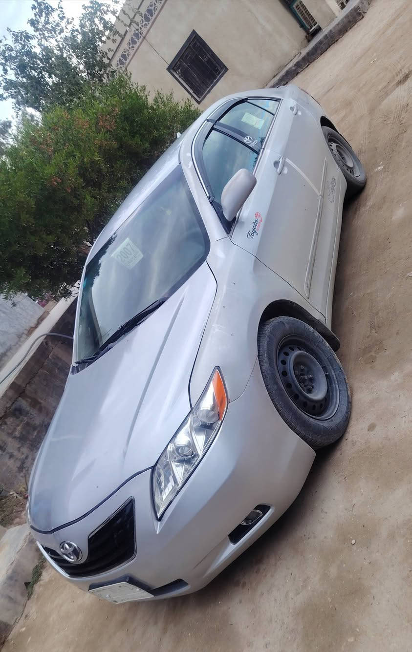 كامري ٢٠٠٧ وارد كندي رقم بغداد مشروع وطني
محرك ٤ سلندر ٢٤٠٠ مكينه وكير نضاف
صبغ عام ضررها جاملغ الايمن خشم الشاصي مصلح
قماره مابيها قطره معجون تكم وحوض مكفولات
تخم تاير جديد غرفتها كلش حلوه كهربائيات شغاله
السعر ٧٧ وبيها مجال مكان اسياره ابو غريب خان ضاري ***********   ***********
