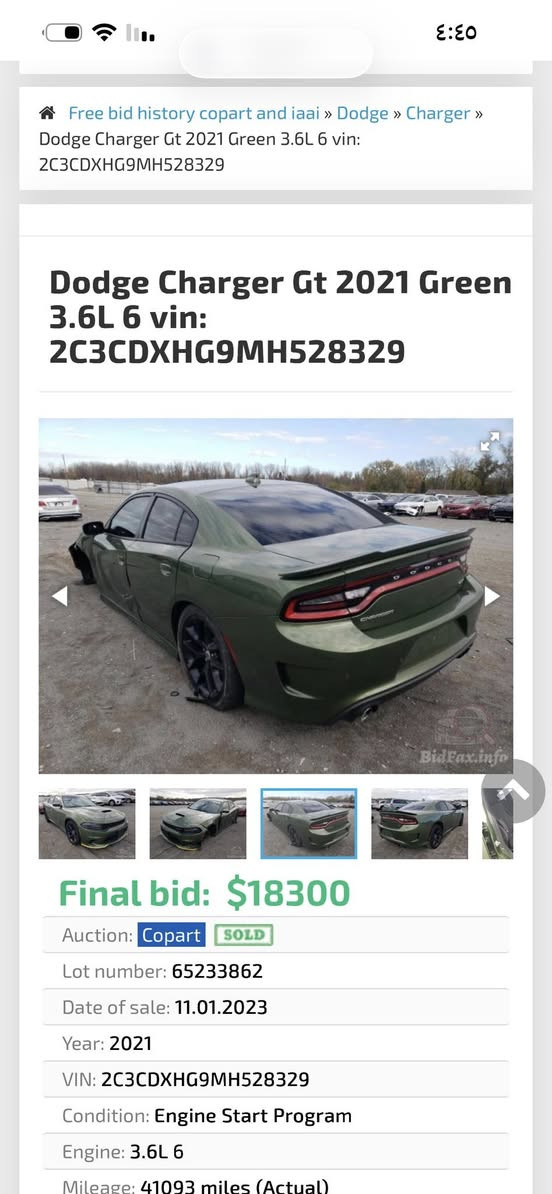 جارجر موديل 2021
Gt 

بصمه فتحه 

مواصفات ال gt مبينه

رقم أربيل 

السياره باسمي الضرر واضح 

غير متواجد عل فيس 

رقمي ***********
240
