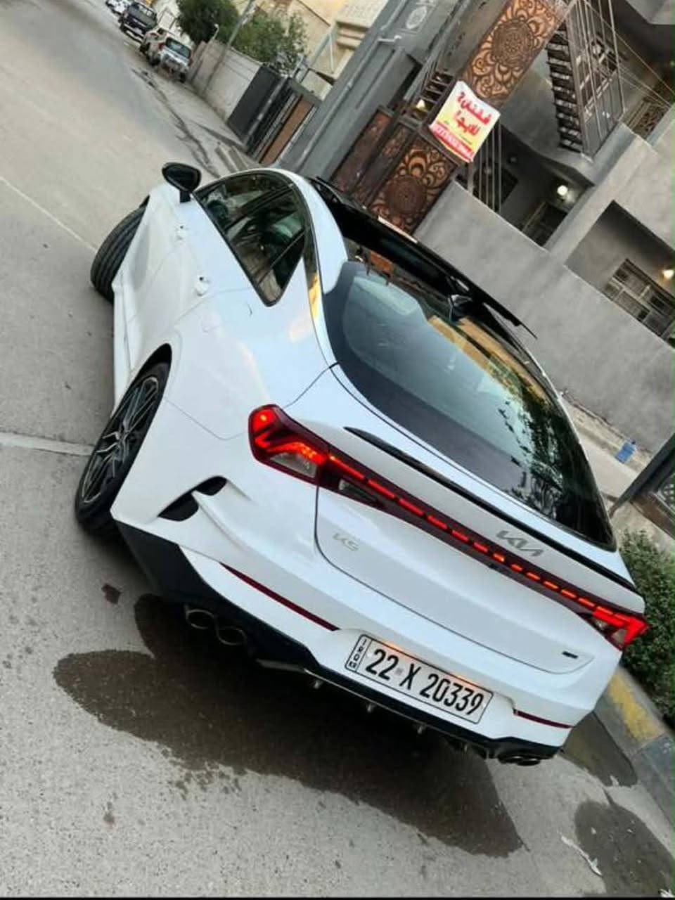 سلام عليكم K5 موديل 2023 وارد امريكي حادث 3 قطع بدون دواخل بس البنيد بدلته الجاملاغات صلحتهن فول مواصفات 1/1 المحرك 2500 تيربو GT السعر 205 وبيه مجال العنوان بغداد مجمع بسمايه و السياره بسمي هزه جديد الرقم ***********
