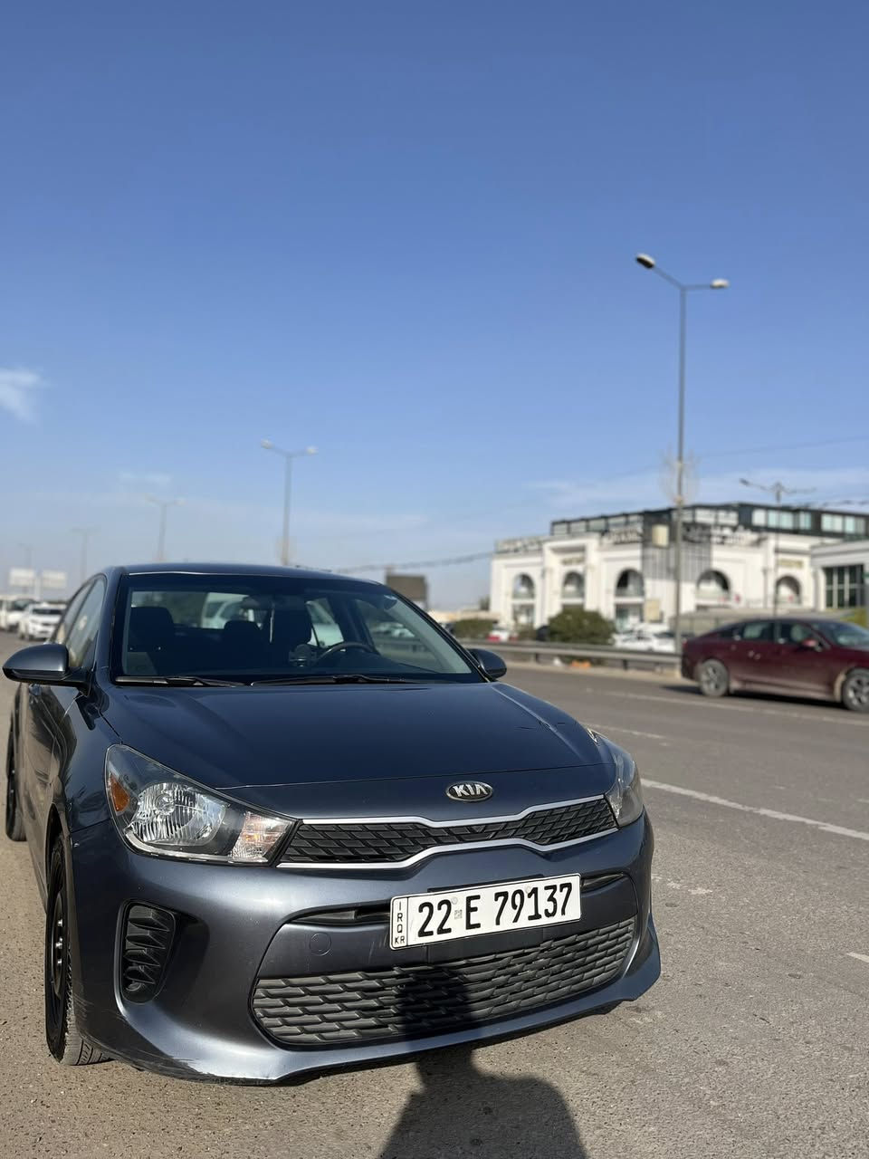 لبيع كيا ريو KIA RIO 2020 🚙
-رقم اربيل الجديد - هزة جديدة 

-لون فيلي 
- محرك ١٦٠٠ GDi 
-ماشية 101 mi
-ايرباك سليم 💯
- بجم كبس 
حادث خلفي 

    •     شاشة لمسة 7 انج 
    •     كاميرا خلفية 
 • بلوتوث + USB
 • مرايا خارجية تحكم كهربائي
 • زجاج كهربائي لكل الأبواب
 • نظام صوتي (AM/FM/MP3)🔊
    •     مثبت سرعة 

-تفاصيل سيارة واضحة بالفديو والصور ✨

حادثها خلفي وبيها جاملغ امامي ايسر مبدل ومصبوغ البنيد كلير  لتوحيد المعه

-سيارة عليها ادامة كاملة صدر امامي خلفي ماي زيتي دهن جديد اصلي اطارات جديدة محرك مفتوح لا يبخر ولاينقص دهن جاهزة من كلشي 

السعر : 95$ وبيها مجال 

للاستفسار الاتصال : ***********
