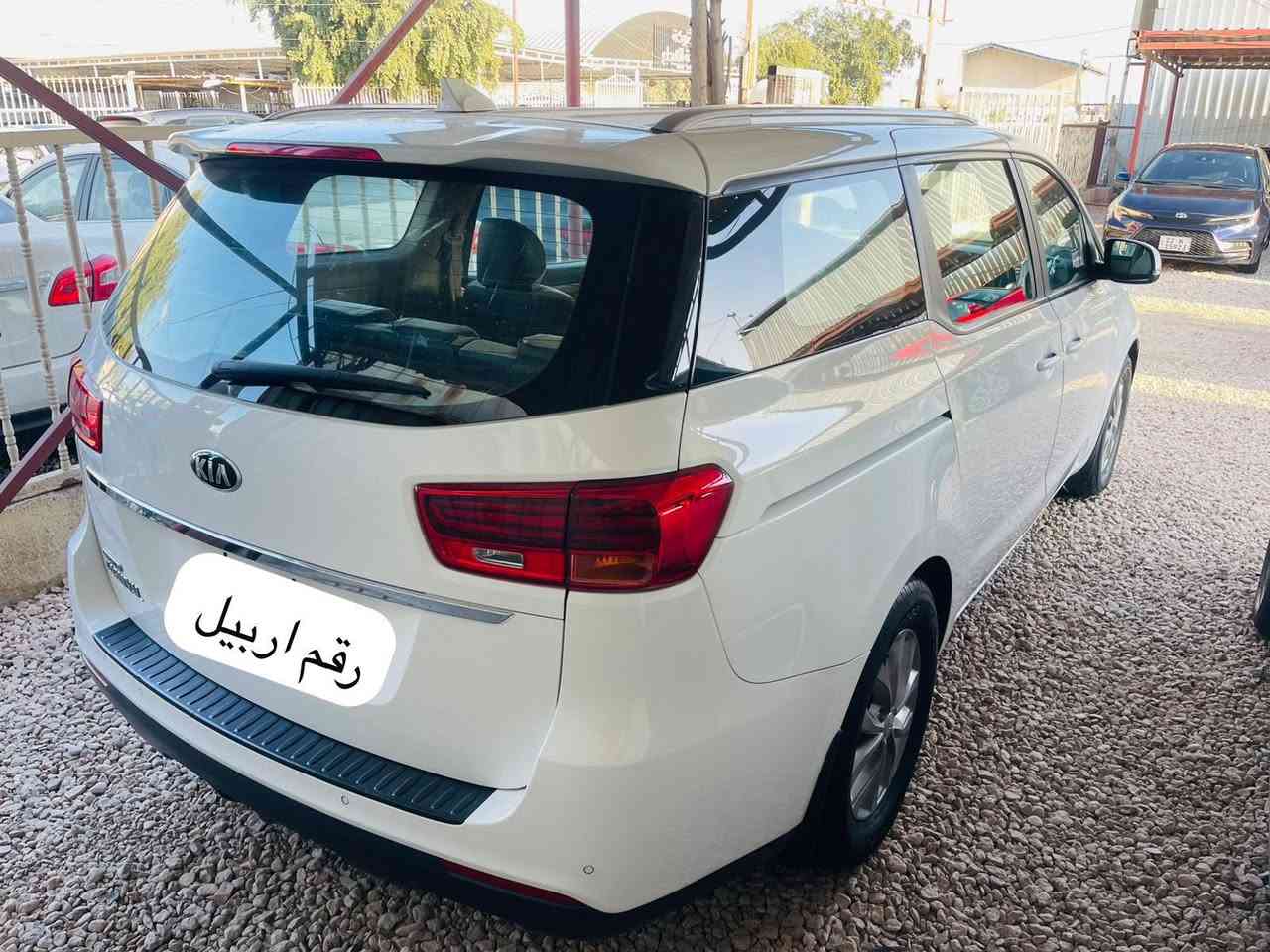 كيا كرنفال 2019 وارد خليجي كفالة عامة
6 سلندر مكينة 3.5 دوش 

7 راكب 

تبريد مركزي 3 قطع 

لايت LED 

كشافات 

جلد  

سبايدر 

اشاره بالمري 

ويل كروم 

كروز سرعة 

السيارة حيل جديدة احلى من الصور 

السعر 238$ 

والشراي يتصل 

*********** 

كربلاء المقدسة
