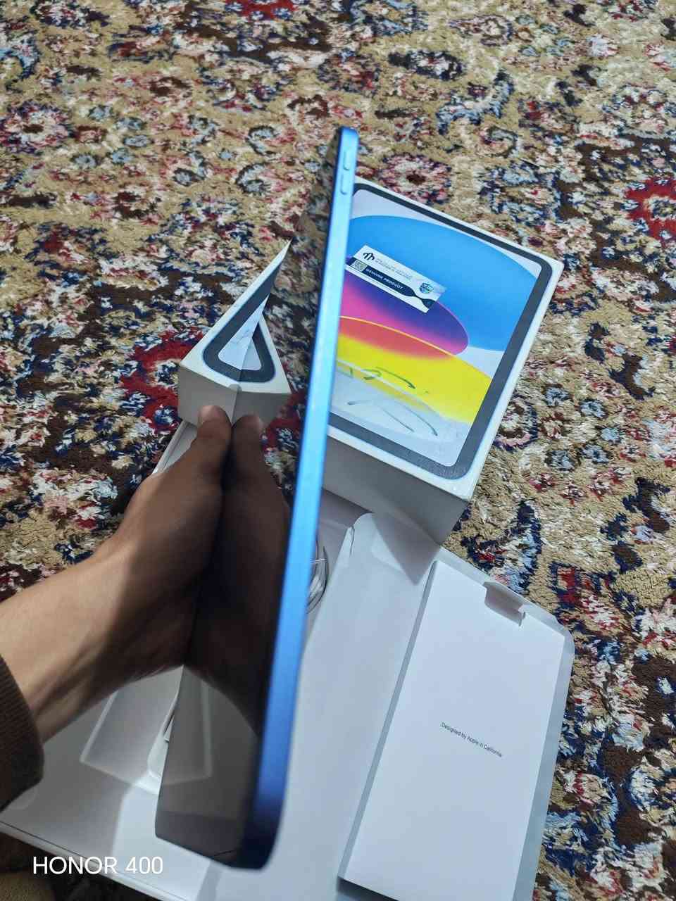 سلام عليكم ايباد 11 a16 تاريخ صنع 2025 كامل هوه وملحقاته  نضافه 100 
بطاريه كدامكم 100 مشحون 59 مره شخط مابيه 
سعر 450...  شراي يراسني او يدك على  رقم ***********
