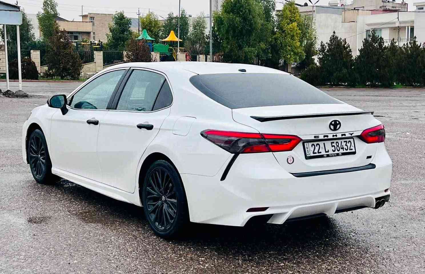 تويوتا كامري موديل 2018 SE  كلين
***********__***********
سيارة بدون صبغ مكفول كلين 
فقد مكانين صغير  تعديل بارد
السعر :192   $  ورقة يه
82000 ميل ماشية
مواصفات  SE امريكي  
كشن جلدوكشن كهربائي و  شاشة و كاميرا و حساس فوليوم و بلاجكتور ولايت زينون
 وتحديد سرعةو بلاجكتورو Eco
‎
‎المكان  / اربيل
————————————
تويوتاكامري موديل 2018 SE كلينه 
سه ياره كه بئ سبوغه 
دوو سئ جيگاي بچوك ساردي هه يه

نرخي :  192   $  وه ره قه يه
82000  ميل رويشتووه 
مواصفات  ئه مريكي  
كوشن جلد وكوشن كاره باي  ولايت زينون و 
شاشة و كاميرا و حساس فوليوم 
تحديد سرعة وEcoو بلاجكتورو
جيگام له  هەولير
***********__***********
