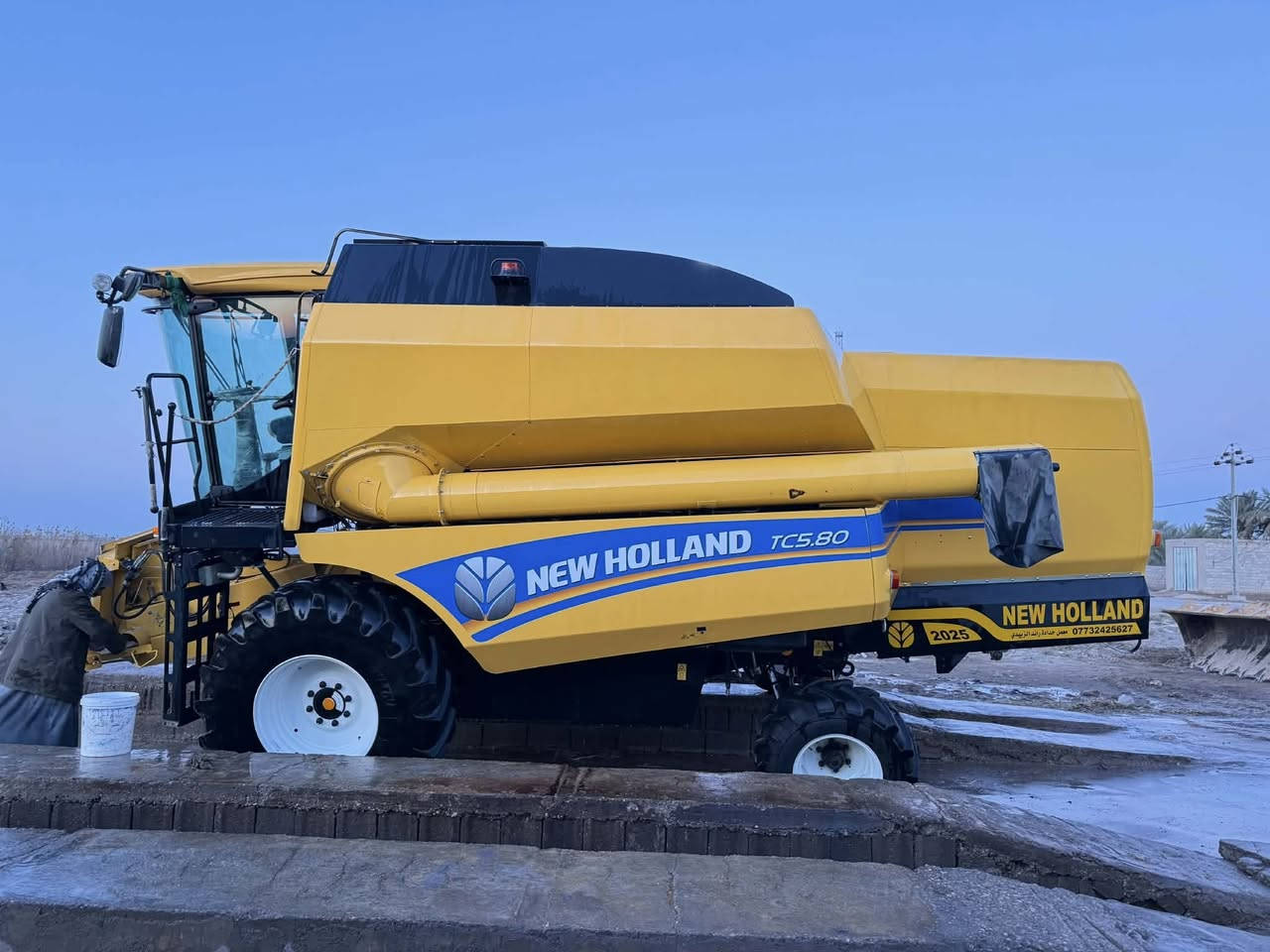 السلام عليكم 
حاصده نيوهولند اوربي 
موديل 2024  5.80
طبله 17 قلاب 
فرندكسن سلايت دبل بستم 
دبل درام خمسه بلم هايدرو 
انجكتر   
فول مواصفات  مشتغل قليل 
رقم الهاتف  ***********
