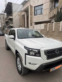 بيكاب دبل قمارة نيسان فرونتير sv ابيض تو ويل اوتماتك مكفولة من الضربة ...