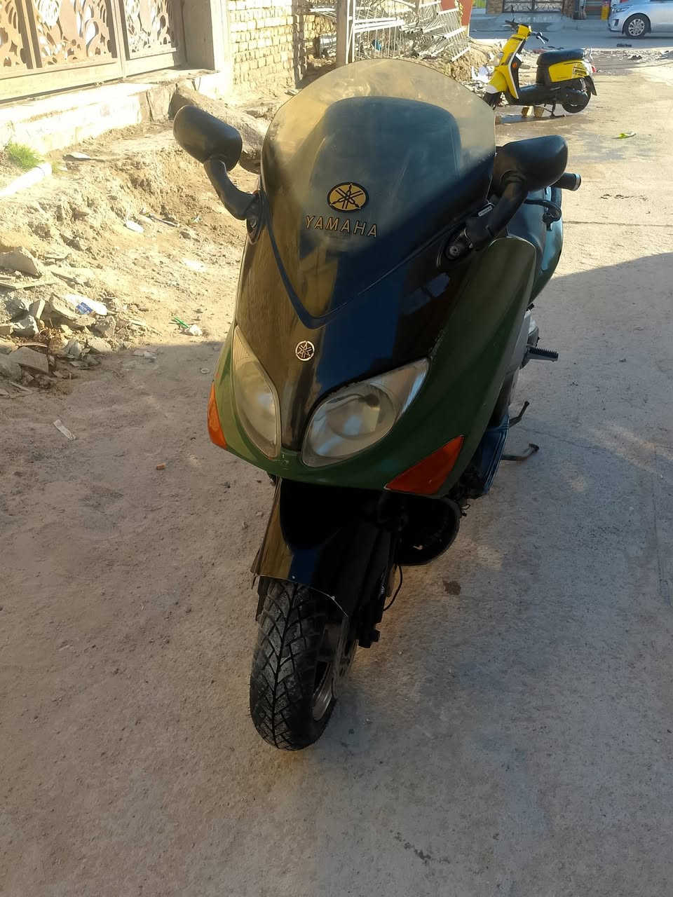 السلام عليكم دراجة للبيع تي ماكس مديل 2007 دراجة نضيف مكان با الناصرية التضحية شارع العلوه سعرها مليون 550 بيها مجال للشراي رقم *********** مو شراي لا يتصل
