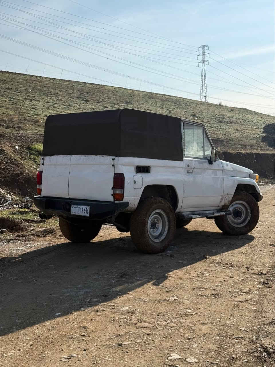 میکزەمین مۆدێل ١٩٨٦

٣ ئێف

٦ گێڕ

سوکان پاوەر

ئارمی پلاستیکی سلێمانی 

کلاجو عەینەی تازەیە 

گێڕو مەکینە بەشەرت زۆر مەزبوتە 

دەبڵئەکسل مەزبوت بەشەرت 

دەبڵی قورس و سوکی ئیشەکات

کامل کارەبایات ئیشەکات 

0772 100 4864 السليمانية, العراق
