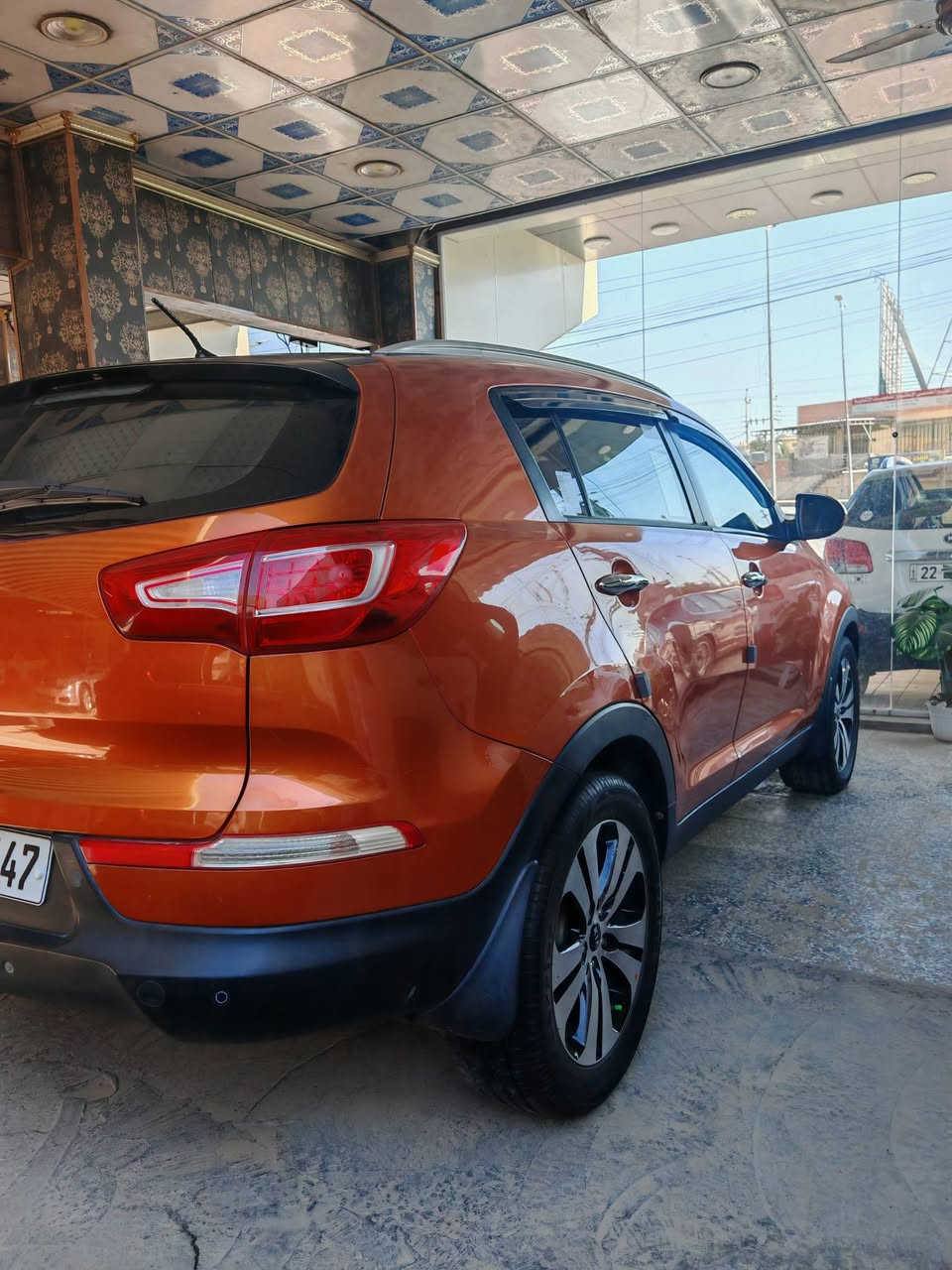 سلام عليكم سبورتج موديل 2011خليجي مكفوله سياره بدون صبغ سياره محرك دوش 2000سياره جاهزه صدر تخم تاير مابيه نقص سعر 130/رقم لهاتف *********** /***********
