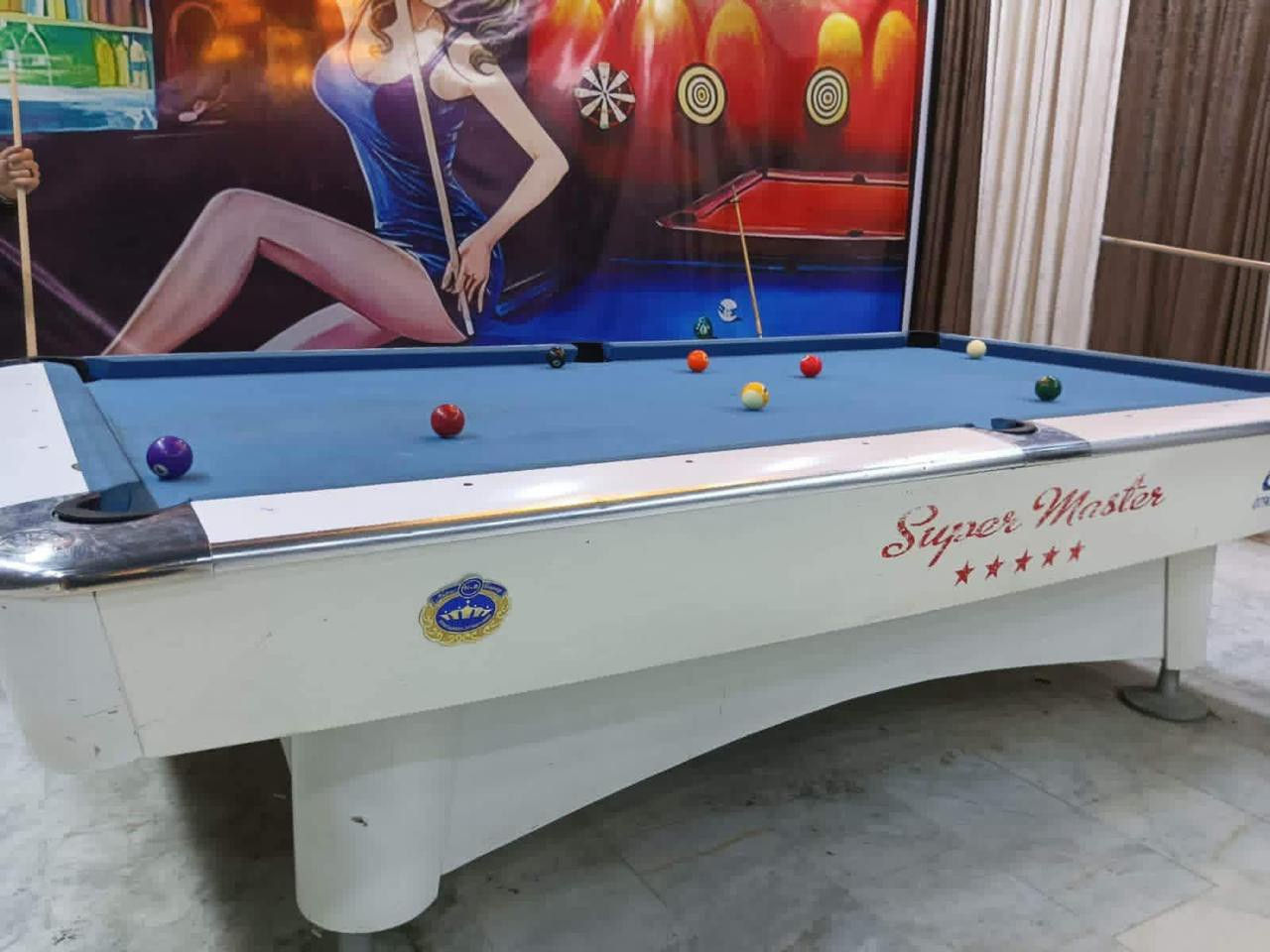 تم بعون لله وصول وجبة من البليارد المستعمل ويوجد جميع ملحقات البليارد وشد ونقل جميع محافضات العراق عنوان بغداد حافض القاضي ستفسار مراسلة الصفحا او *********** واتساب
