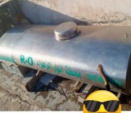 سلام عليكم تانكي ماء للبيع جديده بل كارتون سل  ستيل ياباني حمل 4 طن نضيف مكان البصره 
اتصال على الرقم ***********
