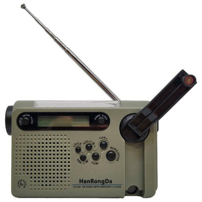 راديو الطوارى HanRongDa  HRD-900 ..📻
تم تصميمه خصيصاً للاستخدام في الرحلات، التخييم، وحالات الطوارئ وانقطاع التيار الكهربائي.

🛠️ المواصفات والميزات الرئيسية:

نطاقات البث: يدعم موجات FM، وAM، والموجات القصيرة SW1/SW2.

طرق طاقة متعددة (4 طرق لشحن وتشغيل الجهاز):

الشحن بواسطة اللوح الشمسي (مدمج في الأعلى).

الشحن الميكانيكي بواسطة ذراع التدوير اليدوي (الموجود في الواجهة الأمامية).

الشحن عبر كابل USB التقليدي.

بطارية داخلية ليثيوم قابلة لإعادة الشحن (بسعة 2000 مللي أمبير).

بنك طاقة للطوارئ (Power Bank): يحتوي على مخرج USB ليتيح لك شحن الهواتف المحمولة أو الأجهزة الصغيرة في الحالات الحرجة.

إضاءة مدمجة: يحتوي على كشاف يدوي ومصباح للقراءة وميض للطوارئ.

منبه الطوارئ SOS: يطلق صوت إنذار قوي جداً لجذب الانتباه وطلب المساعدة.

الذاكرة: القدرة على تخزين ما يصل إلى 120 محطة إذاعية.

السعر والتفاصيل خاص .. 
متوفر توصيل ..


**إذا كنت صاحب هذا الإعلان وتريد حذفه لأي سبب، رجاءا أرسل رسالة إلى الدعم الفني**
