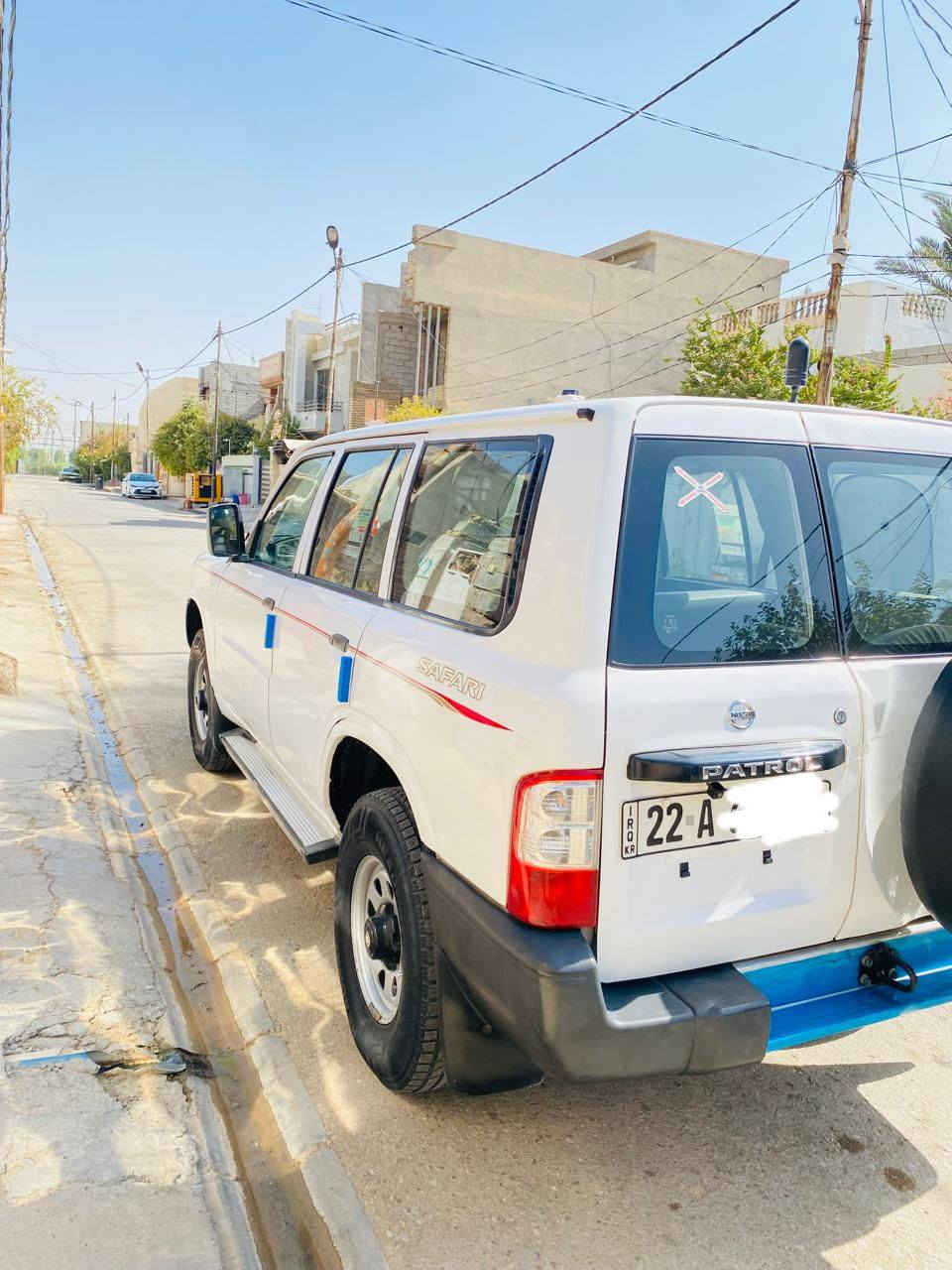 سلام عليكم نيسان بترول لل بيع ٢٠٠٣سياره جاهزه من كلشي تبريد شغال تاتفءه سياره شوف العين نضيفه كلش الستفسار  ***********شرط الحاسبه
