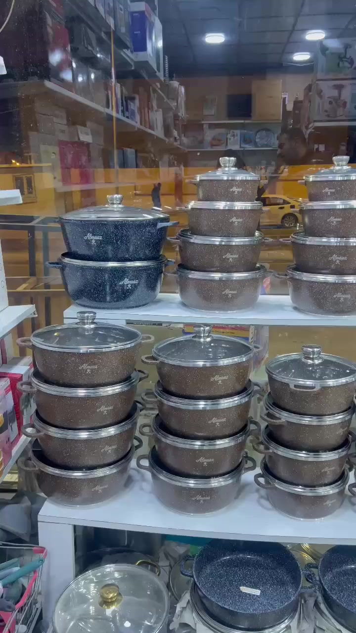 🔥 سيت جداري كرانيت الأصلي –  🔥
إذا تريد طبخ نظيف وسريع وبدون تعب… هذا الطقم خيارك المثالي 👌
✅ كرانيت ثقيل عالي الجودة
✅ توزيع حرارة ممتاز ليزي 
✅ ما يلصق – طبخ صحي
✅ تصميم أنيق ولون فخم
📏 القياسات: 20 | 24 | 28 | 30 سم
📦 العدد: 4 قدور
🚚 التوصيل:
▪️ داخل الفلوجة: 2000 د.ع
▪️ جميع المحافظات: 5000 د.ع
📲 للحجز: مراسلة الصفحة أو الاتصال
☎️ ***********
💬 واتساب نفس الرقم
📍 الفلوجة – حي الجمهورية – تقاطع العيادة الشعبية – مقابل مدرسة الجمهورية الابتدائية
معرض الراوي للتبضع
#عرض_خاص #قدور_جرانيت #ألماز #أدوات_مطبخ #تجهيز_العرايس #عروض #الفلوجة #معرض_الراوي_للتبضع
