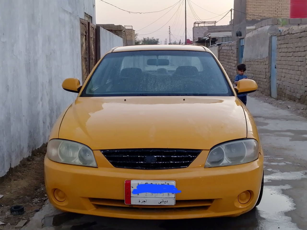 كيا سبكترا 2002 رقم ديالئ گير ومكينه كورلا سياره جاهزه تبريد شغال تحويل مباشر السعر 45 بيها مجال ***********
