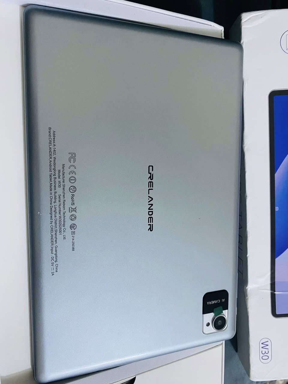 تاب Crelander W30
شاشة بمقاس 10.1

بذاكره 128

السعر 140

***********
