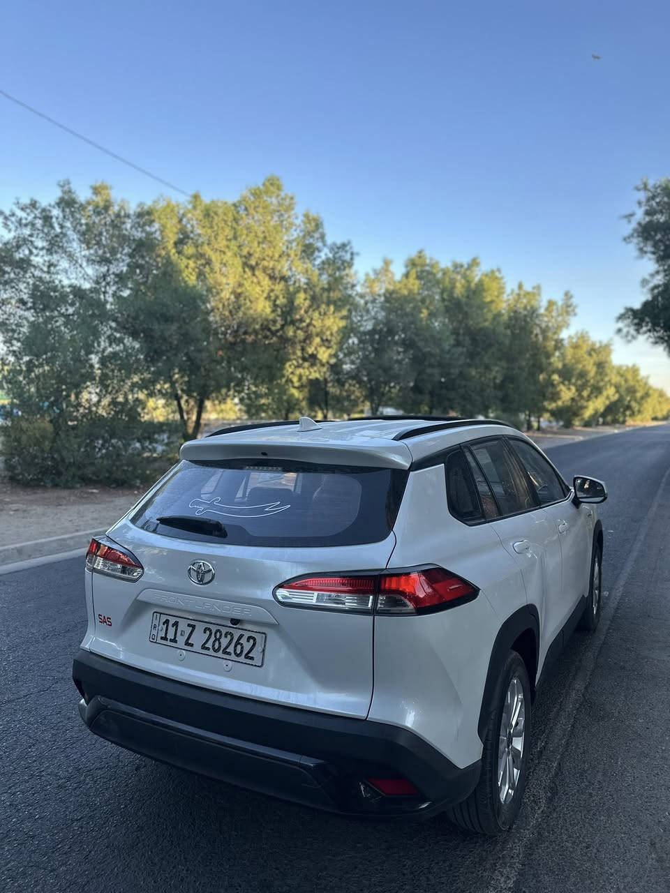 سلام عليكم 
للمراوس بجارجر او اوباما 2018 وفوك ونتراهم ع فرق 
تيوتا فرونت لاندر هايبرد محرك 2000
موديل  2024
فول 
سلايد رادارات  اوتو هولد اشاير مري داخل جلد احمر 
صندوك كهرباء 
بلوجكترات 
ماشيه 11 الف 
سنويه باسمي 
رايده ب177 ورقه 
*********** 
بغداد الكرخ
