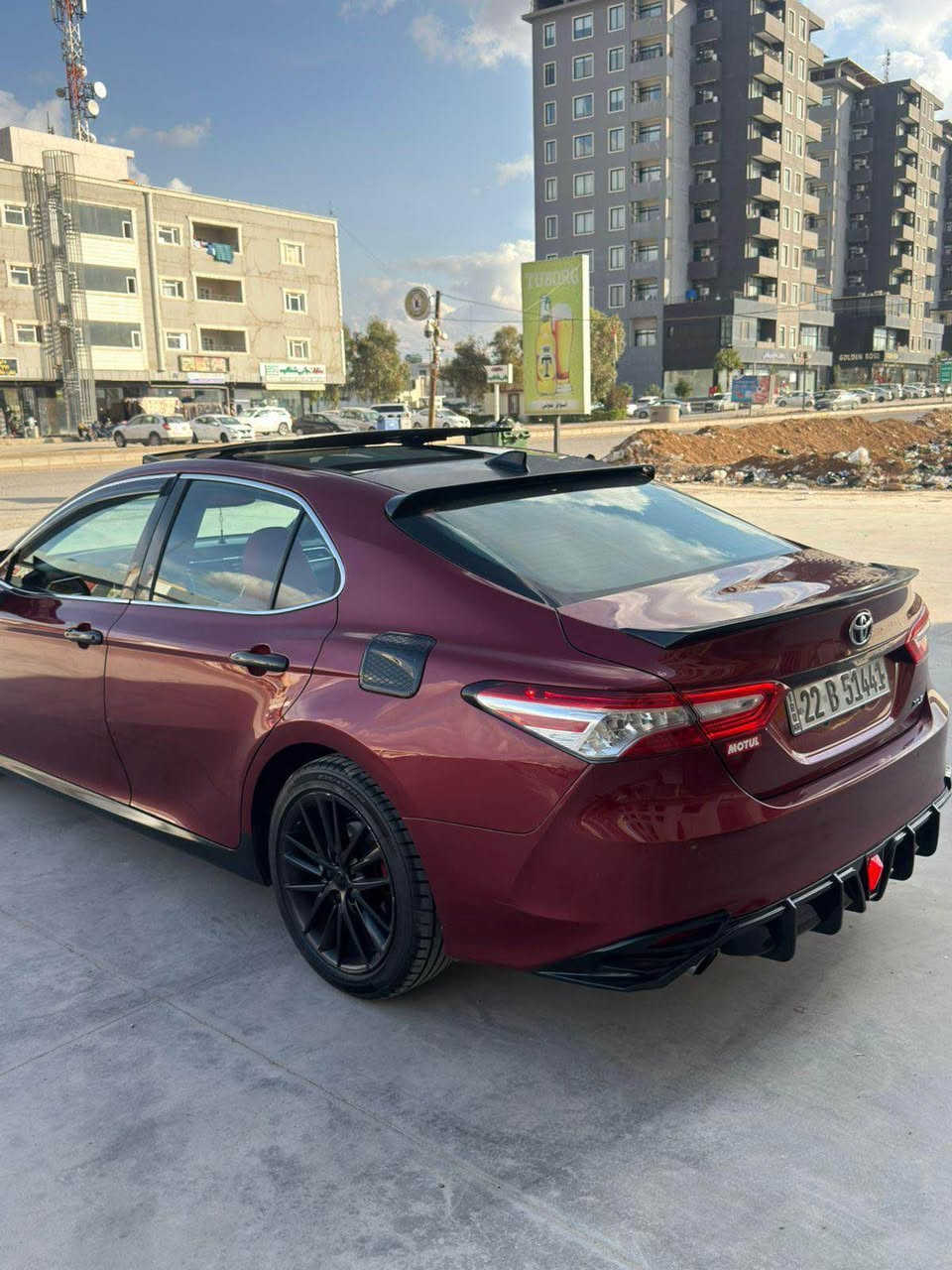 كامري 2018 XLEفول محرك 6سلندر بانوراما داتشو حادث جانبي باب مبدل بلادي وجاملغ صبغ  للبيع اومراوس السعر (170).       ***********.    اربيل أربيل, العراق
