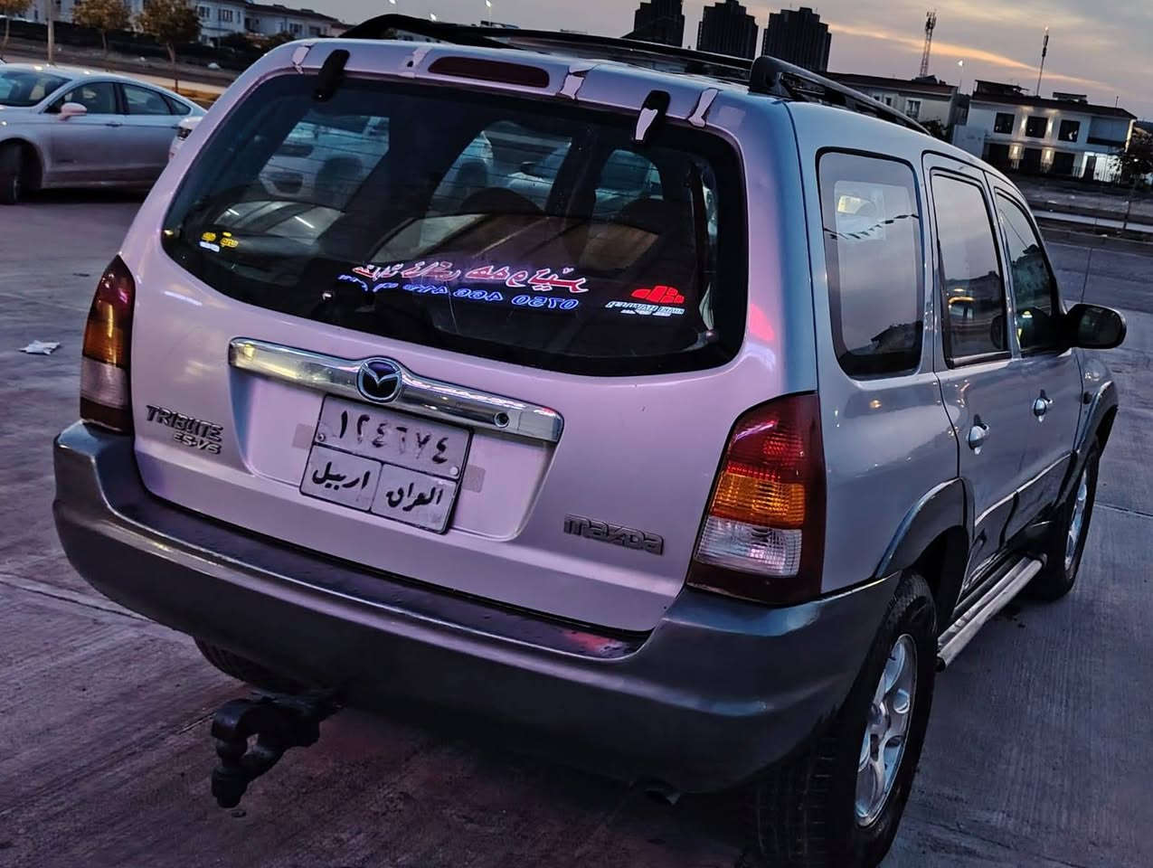 🌹بەناوی خوای گەورە🌹
😮فرۆشتنی خێرا😮
😮تەنهاو تەنها 43 وەرقە😮
بۆفرۆشتن و گۆڕینەوە

مازدا تریپۆت مۆدیل 2001
گێڕو مەکینە کامری مەکینەو گێڕی لۆکە  
گێڕ ئۆتۆماتیک
تەبرید لەسەر سویچ
چوار جام کارەبا قوفڵ مەرکەزی و شاشەو
دەعم و لێدراوی نییە
هەیکەل و ناوی نمونەیە لە جوانیدا 
سەیارەیەکی بێ مەسرەفە 
بنی بە کاملی توند کراوەتەوە
تەحویل و غەرامە بەشەرت
شوێن... هەولێر
نرخ...تەنها 43 وەرقە
ژ.م..***********
*********** أربيل, العراق
