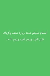 حملة ام البنين • نجف • كربلاء