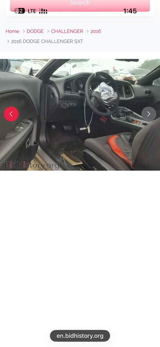 السلام عليكم
جالنجر 2016 SXT 
143.000 mile
*********** واتساب
140$
