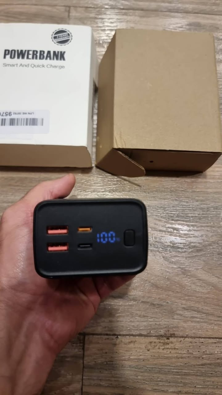 متوفر باور بانك عملاق 4 منافذ شحن سريع قدرة 30000mah حقيقي


**إذا كنت صاحب هذا الإعلان وتريد حذفه لأي سبب، رجاءا أرسل رسالة إلى الدعم الفني**