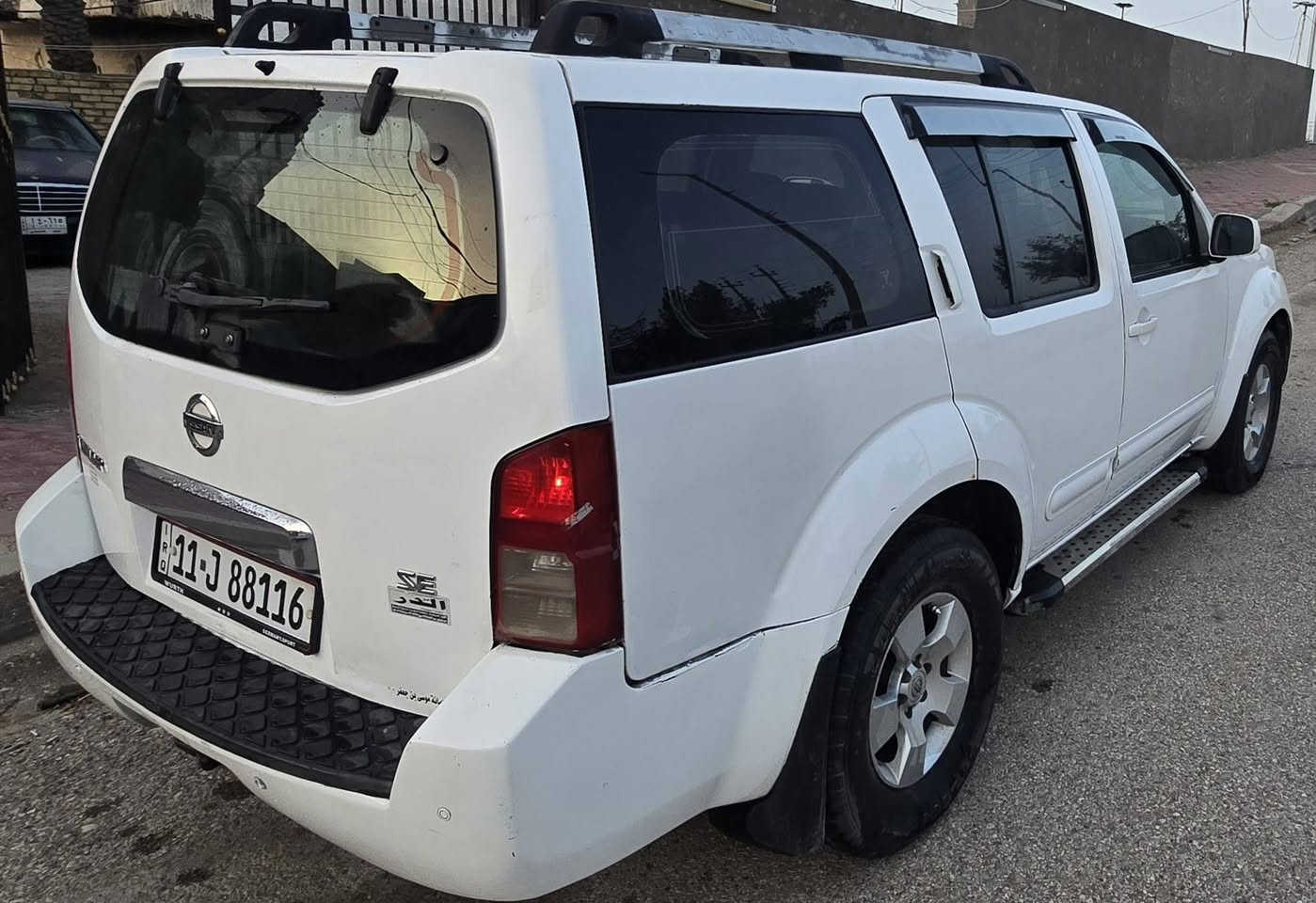 تحية طيبة
نيسان باثنفيدر

موديل 2007

رقم بغداد دولي 

سبعة راكب 

محرك 6 اسرندر 

منظومة غاز 80 التر ايطالية 

تخم تاير جديد 

كهربايات جاهزة 

بيها مكانات صبغ 

تبريد 3 قطع تدفئه 

بيع امراوس حسب القناعة 

السعر المطلوب /90/وبيها مجال بسيط

مكان السيارة بلكوت مركز مدينة 

الااستفسار اكثر الاتصال على الرقام

/***********/***********/
