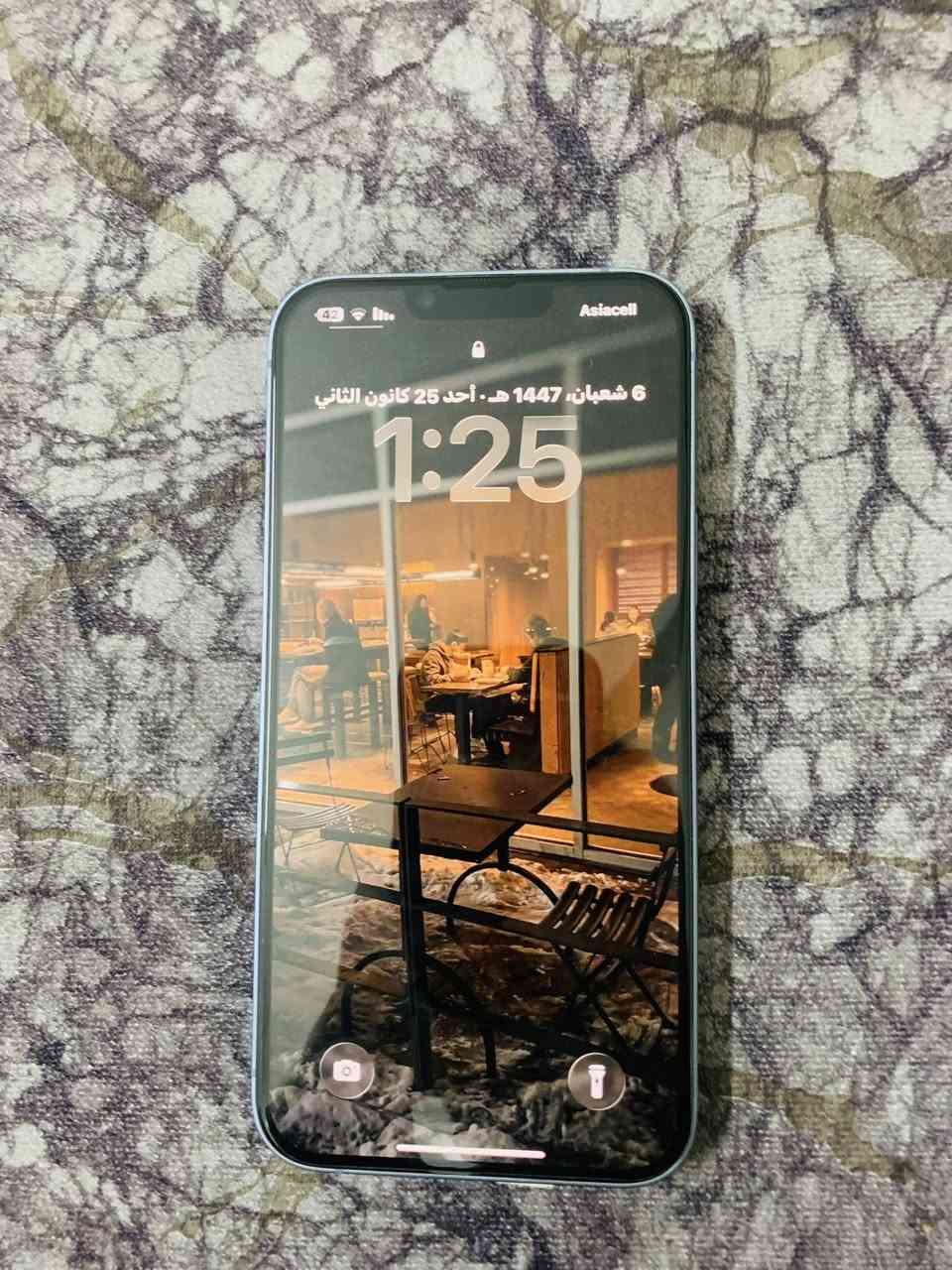 سلام عليكم ايفون 14 بلس ممفتوح ابد شرط دخله حاسبه ذاكره 128 بطريه 96 سعر 600 مجال بسيط مكاني بغداد المشتل شارع المطبك ***********
