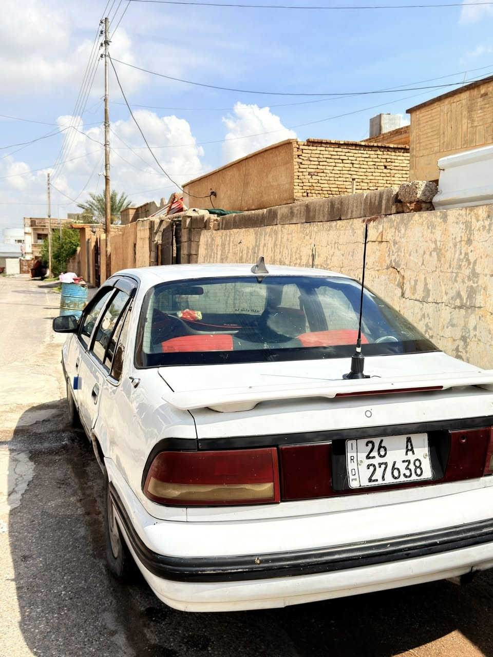 سلام عليكم ورحمة الله 
للبيع دايو برنس موديل 1995  
لون أبيض 🤍
✔️ گير أوتوماتيك  
✔️الرقم الجديد 
✔️كهربائيات شغالة
✔️ مجفّتة قبل فترا  
✔️ محرك ناعم جداً وما يشتكي  
✔️ سنوية باسمي  
✔️ تحويل فوري ثاني يوم أو بأي وقت يعجبك  
السيارة نظيفة وجاهزة للاستخدام مباشرة بس ناقصها ترتيبات خفيفة 
السعر: (33) وبي مجال بسيط   
الموقع: (صلاح الدين، تكريت)
تواصل او استفسار: خاص او ***********
